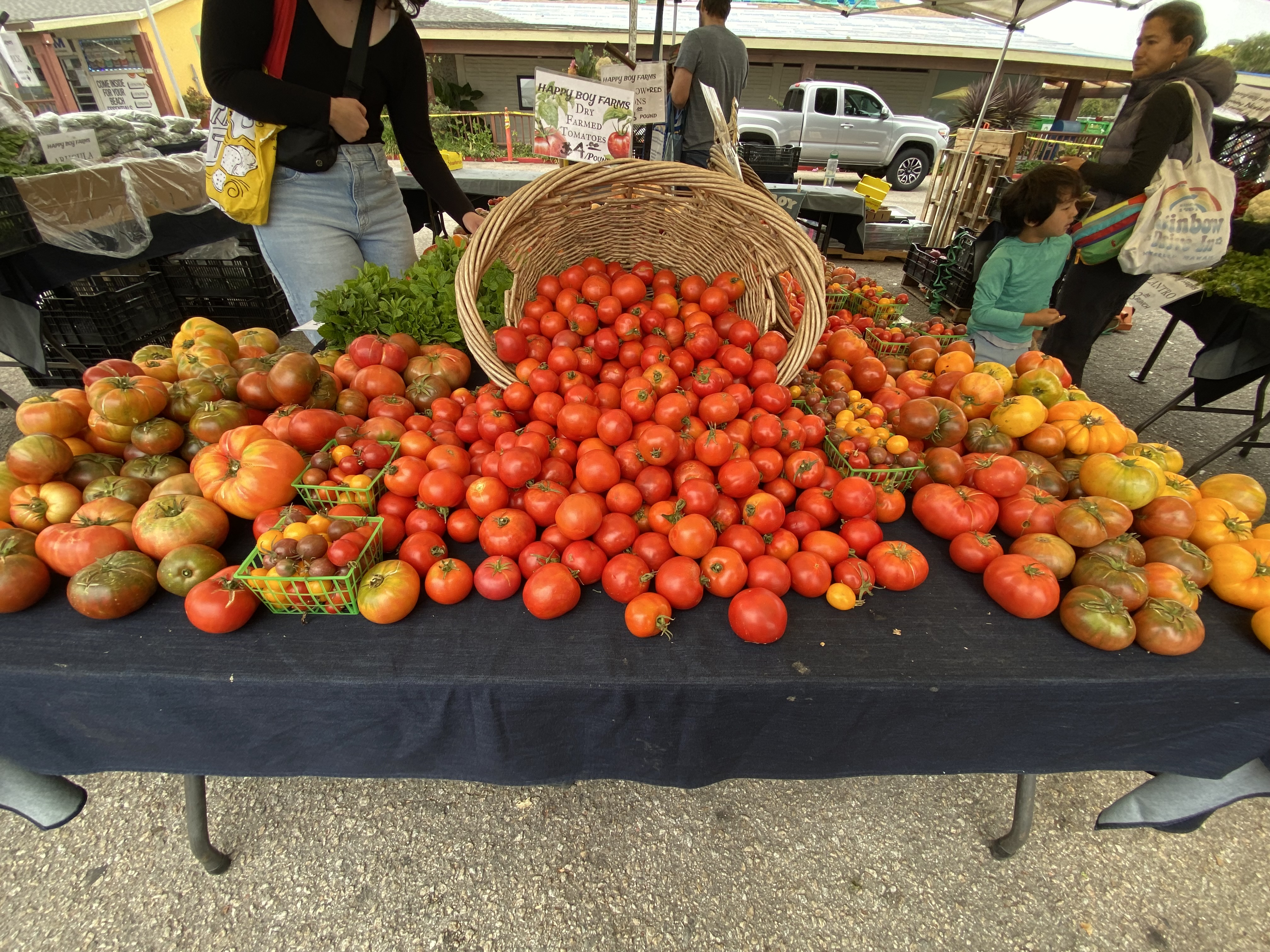 Farmers market scene 2